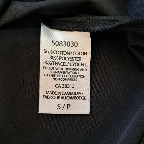 Kersh Tank Top Women’s Small Black Sleeveless Top - Picture 8 of 10